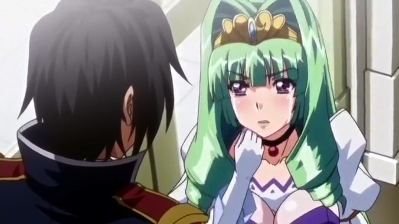 Green haired girl hentai